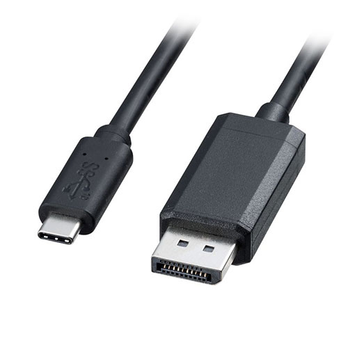 クリスマス スマホ pc ローカルエリアネットワーク デジタル パッティング 音沙汰 照明ランプ 入れもの ルータ 境界線の外側 スマホ 一部分 付属品  デジタルかかわり合い  | サンワサプライ TypeC-DisplayPortうつり変わり有線テレビ 1m KC-ALCDP10K