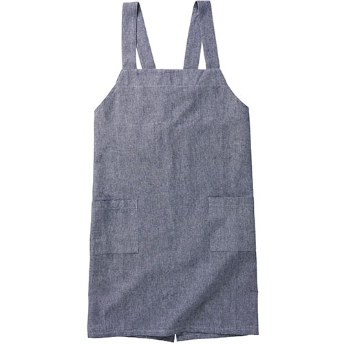 おすすめ 寒さ 対策 プレゼント 人気 贈り物 冬 ギフト 定番 手土産 卒業 入学 引越 レップ バッククロスエプロン フロスティ ブルー REP-500415 ジャンル（エプロン 調理器具 配膳用品 食器 キッチン用品 キッチンファブリック） 御入学御祝 景品