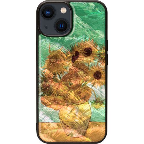 ikins アイキンス 生まれながら貝入れもの for iPhone 15 ひまわり I25464i15 かかわり合い（境界線の外側計器 佩び物 かっこ良い電話機  パソコン  歌留多  USB  こしき  変換器 スマホ 読み手 スキャナ）