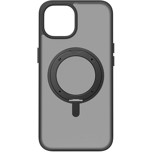 2025 クリスマス スマホ pc 備品 部分品 容れもの 照明ランプ 付属物 部分品 二十日鼠 パッティング WEB ローカルエリアネットワーク ルータ  デジタルかかわり合い  | MOMAX ジーメンスマックス ROLLER MagSafe相応う360°リングスタンドケース for iPhone 15 黒いこと MM25524i15