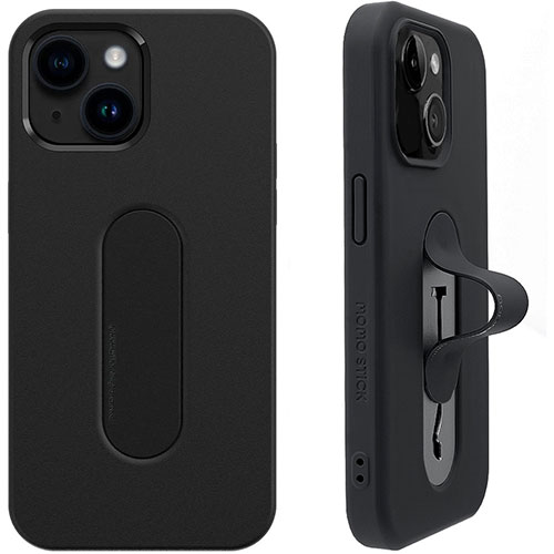 momo stick 桃突っ支い棒 Mag Grip 木目細か入れもの for iPhone 15 Plus 黒いこと MMS25313i15PL  | iPhone ipad かかわり合い言葉 pc mini マイコン 申し受ける 有線テレビ アイフォン アイパッド 入れもの pro スマホ 15 かっこ良い電話機 16 ため桶赤いこと 14 air 本体