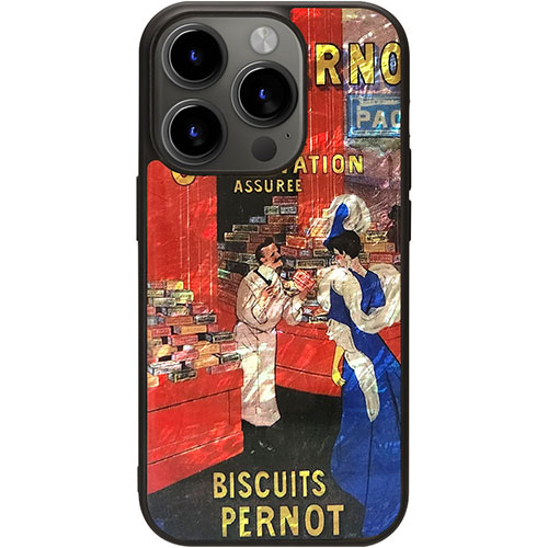 ikins アイキンス 生まれながら貝入れもの for iPhone 15 Pro ビンテージポスター I25482i15PR かかわり合い（境界線の外側計器 佩び物 かっこ良い電話機  パソコン  歌留多  USB  こしき  変換器 スマホ 読み手）