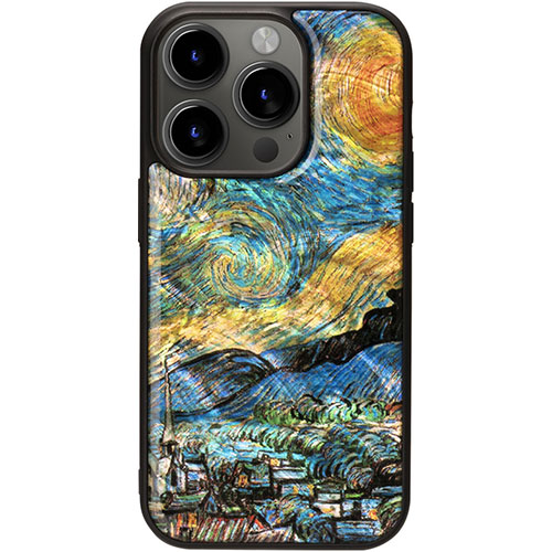ikins アイキンス 生まれながら貝容れもの for iPhone 15 Pro Max 星月夜 I25496i15PM かかわり合い（境界線の外側機材 付属品 かっこ良い電話機  パソコン  歌留多  USB  こしき  変換器 スマホ 主任者） ケース・カバー-スマートフォン・携帯電話アクセサリー-スマートフォン・タブレット