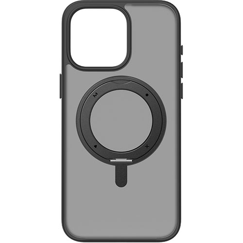 2025年 クリスマス スマホ pc パット WEB LAN ルーター パソコン スマートフォン スマホ OA機器 デジタル 情報 周辺  デジタル関連  | MOMAX モーマックス ROLLER MagSafe対応360°リングスタンドケース for iPhone 15 Pro ブラック MM25531i15PR