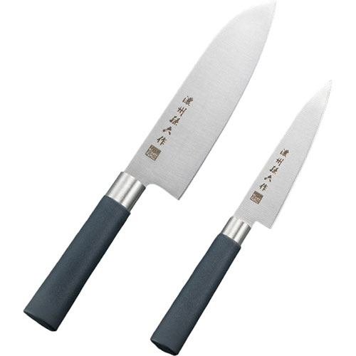 おすすめ 寒さ 対策 プレゼント 人気 贈り物 冬 ギフト 定番 手土産 卒業 入学 引越 濃州孫六作 料理包丁2点セット 和式黒柄 K20484716 ジャンル（調理器具 包丁 食器 キッチン用品 製菓器具） 勤労感謝の日 卒業挨拶 引き出物 冠婚葬祭 長寿祝い