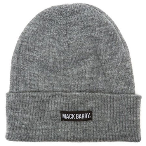 おすすめ 寒さ 対策 プレゼント 人気 贈り物 冬 ギフト 定番 手土産 卒業 入学 引越 MACK BARRY マクバリー 【BEANIE(ビーニー)】 MACK BARRY マクバリー BASIC BEANIE グレー MCBRY70689 ジャンル（ニット帽 メンズ帽子 バッグ ブランド雑貨 小物 帽子）