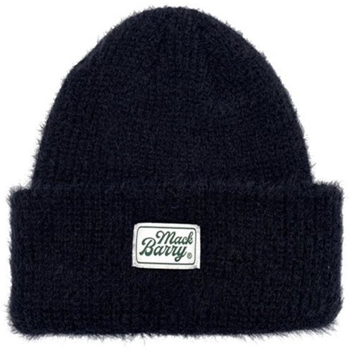 MACK BARRY マクバリー 【BEANIE(ビーニー)】 CLASSIC LABEL SOFT CANDY BEANIE ブラック MCBRY70726 ジャンル(バッグ 小物 ブランド雑貨 帽子 メンズ帽子 ニット帽)|創造生活館