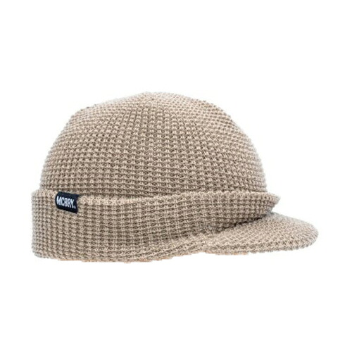 MACK BARRY マクバリー 【BEANIE(ビーニー)】 M VISOR CAP BEANIE ベージュ MCBRY72836 ジャンル（バッグ 小物 ブランド雑貨 帽子 メンズ帽子 ニット帽）｜創造生活館