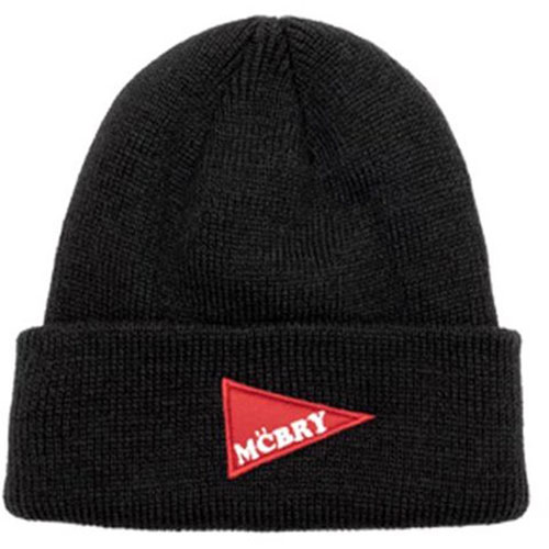 MACK BARRY マクバリー 【BEANIE(ビーニー)】 MACK BARRY マクバリー FLAG PATCH BEANIE MCBRY73420 かかわり合い（おすすめ 貨物輸送無料 グッズ 商いもの 機材 一般受け 飾り気の無い 好いたらしい 特殊 おもしろ） メンズ帽子-ニット帽-バッグ・小物・ブランド雑貨
