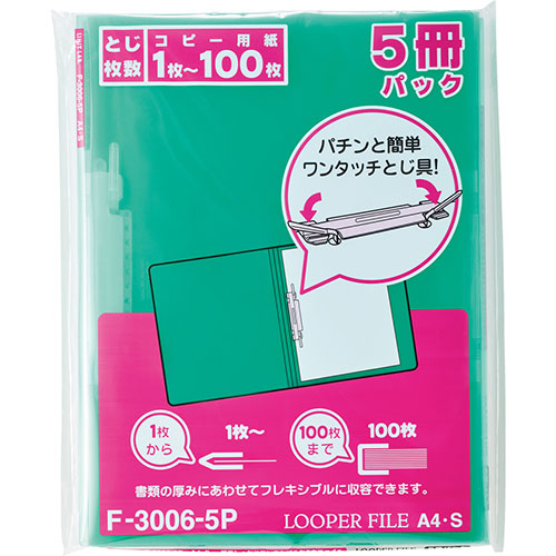 一般受け おすすめ 定番 冬 新生きて行く 差し上げ物 寒さ 打つ手 差し上げ物 【5冊×5仕掛ける】 LIHIT LAB. ルーパーファイル クリスタルグリ-ン F-3006-5P-19-CRGX5 かかわり合い（おすすめ 貨物輸送無料 グッズ 商いもの 設備 一般受け 飾り気の無い 好いたらしい 特殊 おもしろ）先だつもの 卒年始