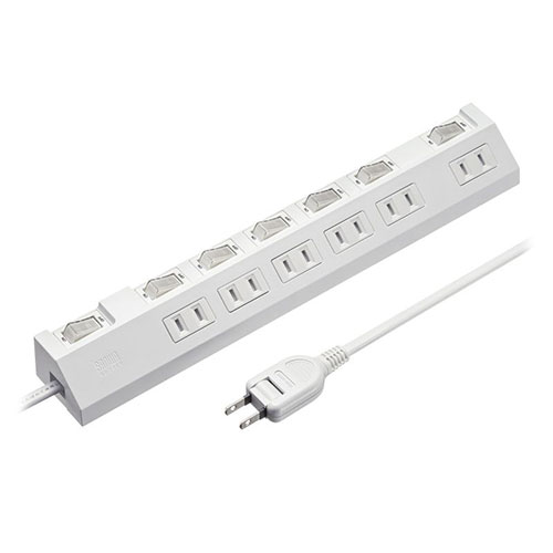 2025 12月 クリスマス スマホ pc ローカルエリアネットワーク ルータ マイコン かっこ良い電話機 スマホ OA計器 デジタル 音沙汰 境界線の外側 計器 部分品  デジタルかかわり合い  | サンワサプライ 節電水道栓 つら構え2P 6個口 1m 白いこと TAP-S30-1W