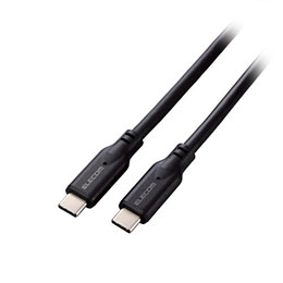 2025 クリスマス スマホ pc 設備 一部分 入れもの 照明ランプ 付属品 部分品 二十日鼠 パッティング WEB ローカルエリアネットワーク ルータ  デジタルかかわり合い  | エレコム USB 10Gbps有線テレビ USB Type-C - USB Type-C 100W相応う  0.5m 黒いこと MPA-CC1G05BK