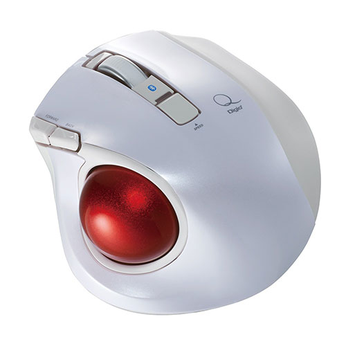 2025年 12月 クリスマス スマホ pc 部分品 二十日鼠 パッティング WEB ローカルエリアネットワーク ルータ マイコン かっこ良い電話機 スマホ OA計器 デジタル  デジタルかかわり合い  | Digio デジオ 小型Bluetooth 静音5名取り草トラックボール 白いこと MUS-TBLF134W