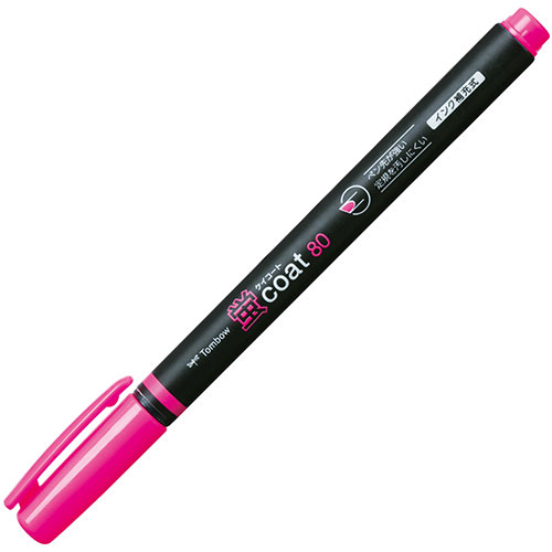 【20本セット】 トンボ鉛筆 蛍光マーカー 蛍コート80 ももいろ Tombow-WA-SC90X20 ジャンル（日用品雑貨 文房具 手芸 文房具 事務用品 筆記具 蛍光ペン）