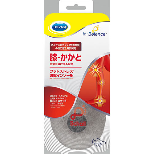 おすすめ 寒さ 対策 プレゼント 人気 贈り物 冬 ギフト 定番 手土産 卒業 入学 引越 Scholl's Wellness ドクターショール インバランス フットストレス吸収インソール 膝・かかと S-Mサイズ drscholl02377 ジャンル（インソール アクセサリー 中敷き 靴｜創造生活館