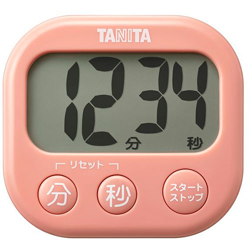 人気 おすすめ 定番 冬 新生活 ギフト 寒さ 対策 プレゼント タニタ デジタルタイマー 抗菌でか見えタイマー コーラルピンク TD-429-PK ジャンル（キッチン用品 食器 調理器具 調理器具 製菓器具 計量 タイマー 温度計 キッチンタイマー）