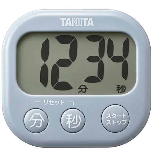 人気 おすすめ 定番 冬 新生活 ギフト 寒さ 対策 プレゼント タニタ デジタルタイマー 抗菌でか見えタイマー ブルーグレー TD-429-BL ジャンル（キッチン用品 食器 調理器具 調理器具 製菓器具 計量 タイマー 温度計 キッチンタイマー）