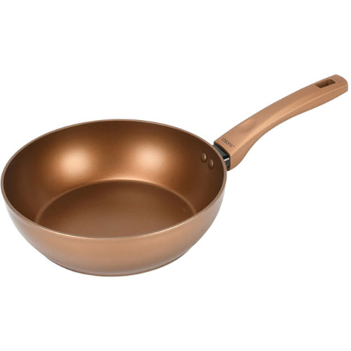 人気 おすすめ 定番 冬 新生活 ギフト 寒さ 対策 プレゼント パール金属 VISIONS GOLD Coating IH対応ディープパン24cm CP-8814 ジャンル（キッチン用品 食器 調理器具  鍋 フライパン  フライパン）