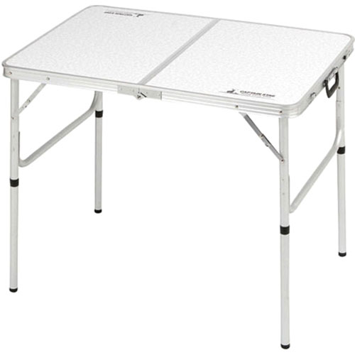 キャプテンスタッグ ラフォーレアルミツーウェイテーブル アジャスター付 S 90×60cm UC-0511 関連(オシャレ 可愛い かっこいい インテリア)|創造生活館