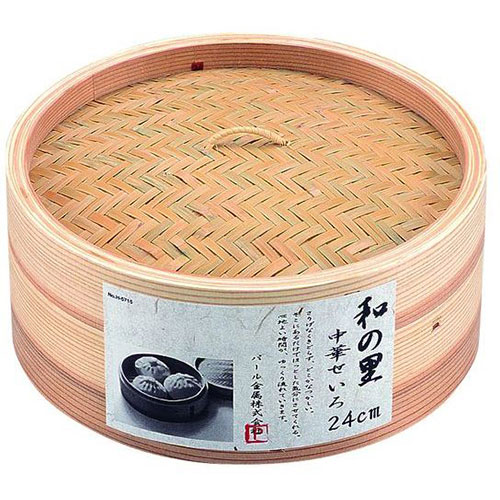 おすすめ 寒さ 打つ手 差し上げ物 一般受け 差し上げ物 冬 差し上げ物 定番 差し上げ物 卒 はいり込む 引き越す パール金属 和の里 中華せいろ24糎 H-5715 類概念（勝手もと設備 膳立て手道具 食器 製菓手道具）