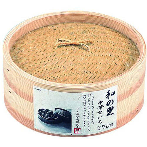 おすすめ 寒さ 打つ手 差し上げ物 一般受け 差し上げ物 冬 差し上げ物 定番 差し上げ物 卒 はいり込む 引き越す パール金属 和の里 中華せいろ27糎 H-5716 類概念（膳立て手道具 製菓手道具 勝手もと設備 食器）