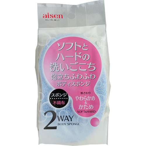 おすすめ 寒さ 対策 プレゼント 人気 贈り物 冬 ギフト 定番 手土産 卒業 入学 引越 【10セット】 アイセン ビーンズ ボディチャーミー ブルー BE-307X10 ジャンル（バス用品 日用品雑貨 手芸 文房具 ボディスポンジ）