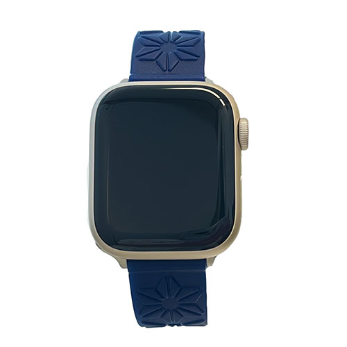 人気 おすすめ 定番 冬 新生活 ギフト 寒さ 対策 プレゼント KAORU KAORU-band Apple Watch Mサイズ ネイビー/沈香の香り KBaM001J | Apple 関連単語 アップル watch 10 バンド se 9 充電器 充電 カバー ultra スマートフォン カード スマホ タブレット ギフト