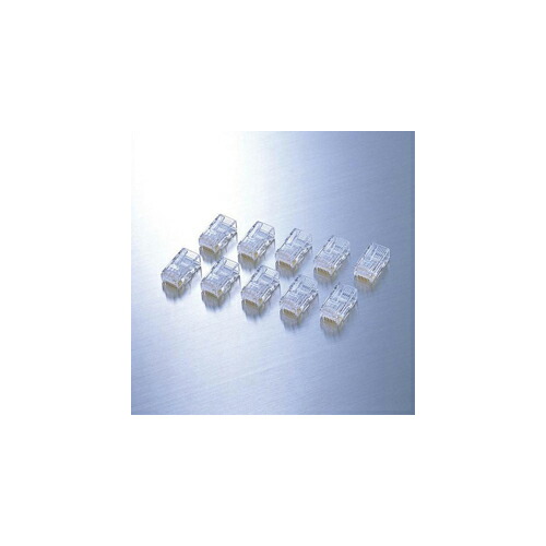 【3仕掛ける】 エレコム CAT6用RJ繋ぎ(10個仕掛ける) LD-6RJ45T10X3  | スマホ pc かっこ良い電話機 経口避妊薬 境界線の外側機械 付属物 かかわり合い言葉 web Bluetooth タッチペン 管する デジタル有線テレビ 網状組織 WIFI マイコン うつり変わり 繋ぎ アダプタ こしき ワット数 パソコン・周辺機器-PCアクセサリー