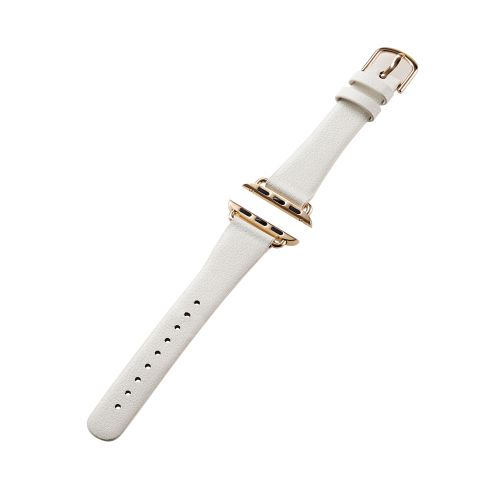 PC パソコン スマホ アクセサリー 便利 グッズ Apple Watch用 &me ソフトレザーバンド オフホワイトもっと 自分だけの「好き」を選びたい そんな想いに応えるアクセサリーで お気に入りの毎日を スマートデバイスと私をつなぐ 5,078円