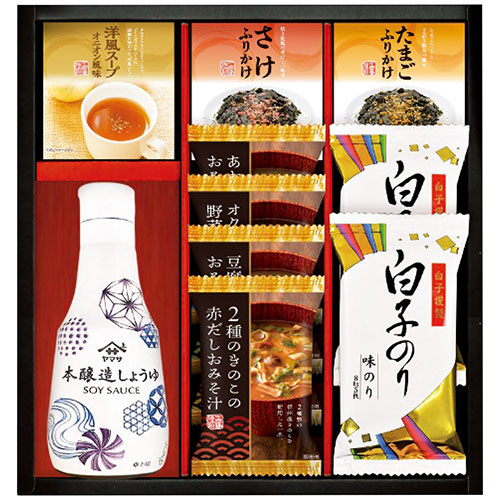 おすすめ 寒さ 対策 プレゼント 人気 贈り物 冬 ギフト 定番 手土産 卒業 入学 引越 ヤマサ鮮度しょうゆ&フリーズドライバラエティセット CR-30 9253-030 食品 佃煮 詰合せ セット ギフト | 関連単語 新生活 レトルト 老舗 カツオ 鰹 昆布 だし 引っ越し 御中元