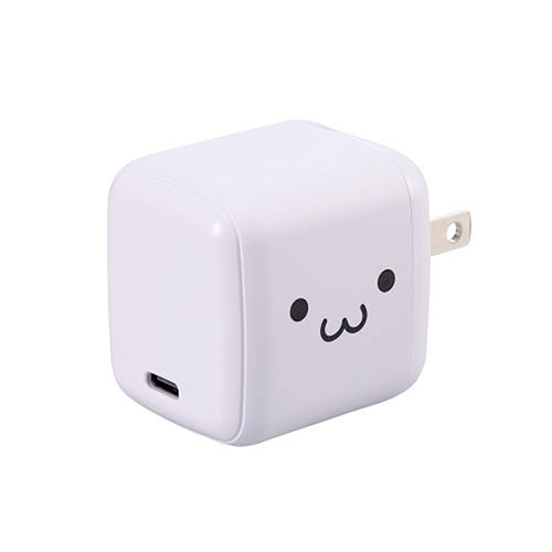 PC パソコン スマホ 周辺機器 便利 グッズ AC充電器 スマホ・タブレット用 USB Power Delivery 65W USB-C1ポート しろちゃんノートパソコンからスマートフォンまでこれ1台で充電できる 高出力のUSB A