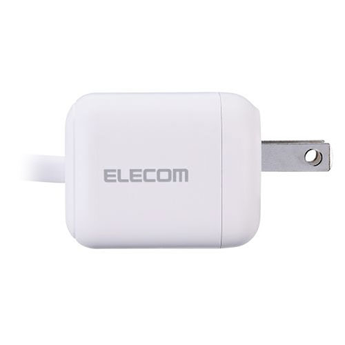 PC パソコン スマホ アクセサリー 便利 グッズ AC充電器 スマホ・タブレット用 USB Power Delivery 30W USB-Cケーブル一体 1.5m ホワイトUSB Power Deliveryに対応したUSB Type-