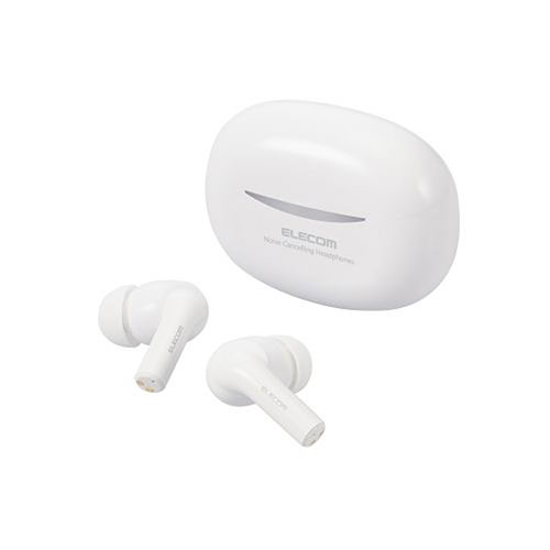 エレコム Bluetoothイヤホン 完全ワイヤレス ノイズキャンセリング対応 TWS15シリーズ AAC対応 ホワイト LBT-TWS15WH2  | ヘッドセット イヤホン ヘッドホン 関連単語 usb 有線 アイディア商品 bluetooth スマホ スマートフォン マイク付 片耳 ワイヤレス アイディア