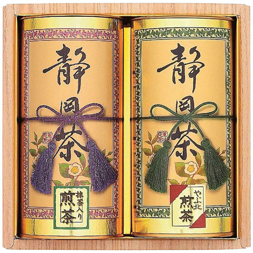 おすすめ 寒さ 対策 プレゼント 人気 贈り物 冬 ギフト 定番 手土産 卒業 入学 引越 ギフト包装 無料 のし対応 お中元 新生活 御中元 引っ越し 御挨拶 静岡銘茶詰合せ ST-30 やぶ北煎茶100g・抹茶入り煎茶100g各1缶 9225-031 食品 佃煮 詰合せ セット
