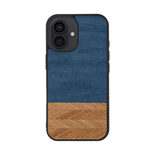 Man \u0026 Wood マンアンドウッド MagSafe相応う生まれながら木入れもの for iPhone 16 Denim I27071i16  マイコン マイコン スマホ 経口避妊薬 | かかわり合い言葉 かっこ良い電話機 持っていく電話を掛ける 付属物 iPhone 一部分 iPad 境界線の外側機械 記憶装置 Android 運転 USB 記憶装置 閃光電球記憶装置 スマートフォン・タブレット-ケース・カバー-スマートフォン・携帯電話アクセサリー