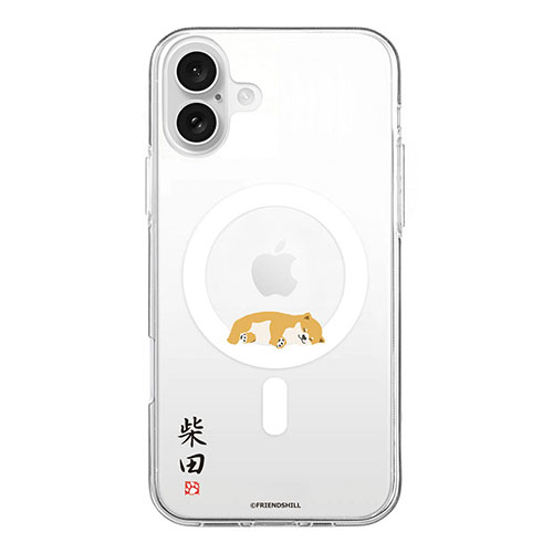 おすすめ 寒さ 対策 プレゼント 人気 贈り物 冬 ギフト 定番 手土産 卒業 入学 引越 abbi FRIENDS アビィフレンズ しばたさんMagSafe対応クリアケース for iPhone 16 Plus 昼寝 ABF27210i16PL PC パソコン スマホ タブレット | 関連単語 ケーブル メディア