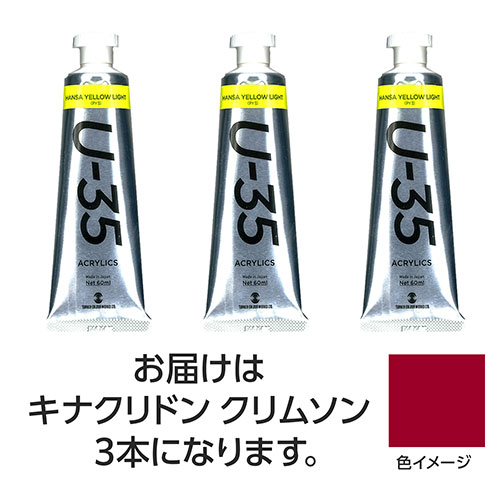 ターナー色彩 U35 キナクリドンクリムソン60ml 3個 TURNER108735 文具 備品| 関連単語 水彩 色 クレヨン 筆 ペンケリー えんぴつ オフィス 事務 用品 学用品 筆記 名刺 手帳 カッター テープフ ァイル 封筒 はさみ ビジネス鉛筆 ペン 絵具 セット シャープペン
