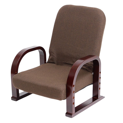 谷村実業 立ち座りらくらく座椅子 ミドルタイプ リクライニング ブラウン TAN-101M-BR 家具 収納 照明 | 関連単語 防止 つっぱり 突っ張り ハンガー ダスト ボックス アイディア商品 ゴミ箱 インテリア 地球儀 マット カーペット ラグ 写真 おしゃれ アイディア｜創造生活館