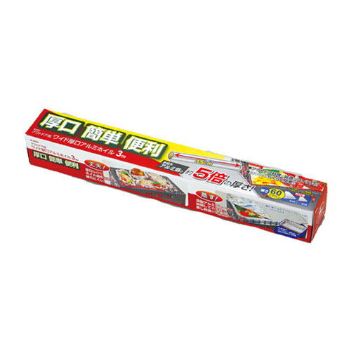 【5セット】 キャプテンスタッグ アウトドア用ワイド厚口アルミホイル3m M-6660X5 アウトドア キャンプ レジャー 災害 防災 地震 | 関連単語 虫 害鳥 害獣 便利 グッズ 防虫 非常 旅行 トラベル 持出袋 シート タンク 便所 寝袋 灯油 アイディア ナイフ ベスト
