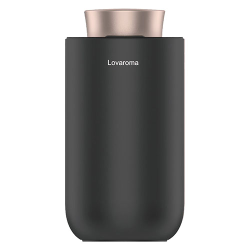 Lovaroma 高密度アロマディフューザー Deep Serenity Aroma 水も熱も使わず空気の力で拡散 ブラックゴールド Lovaroma-H11-BG アロマ 癒し リラックス | 関連単語 ディフューザー お香 アロマキャンドル 加湿器 精油 アロマオイル エッセンシャルオイル アロマランプ