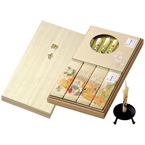 おすすめ 寒さ 打つ手 差し上げ物 一般受け 差し上げ物 冬 差し上げ物 定番 差し上げ物 卒 はいり込む 引っ越し カメヤマ 吟撰仙年香・絵ろうそく仕掛ける 【吟撰仙年香4箱・絵ろうそく6本・線香・置き目ソク】 7139-038  冠婚 葬祭  | かかわり合い言葉 内祝い 差し上げ物 一緒になる祝賀会 生み出すこと内祝い