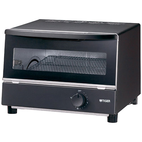 タイガー オーブントースター (31.2×26.7×22.4cm・消費電力1000W・コード長約1m・トレー、くず受皿、焼き網付) 4156-079 調理 料理 キッチン | 関連単語 アイディア ジューサー ミキサー 便利 時短 鍋 揚げ物 天ぷら 唐揚げ ケーキ クッキー 抜き型 製菓 焼き型