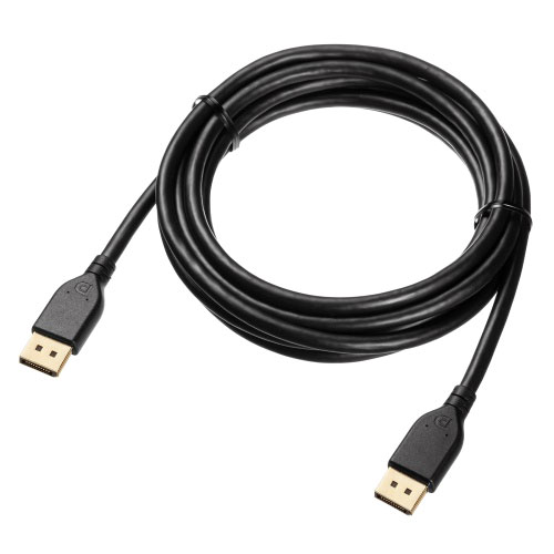 サンワサプライ DisplayPortver2.1ケーブル3m DP40 ブラック KC-DP4030  PC パソコン スマホ タブレット | 関連単語 周辺機器 メモリ Android ドライブ USB ストレージ フラッシュメモリー コンパクト モニター アーム 液晶 保護 マウス ssd ディスク hdd ルーター