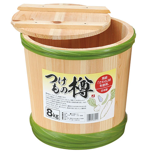 ヤマコー てまひま工房 漬物樽 手作り漬物用のたる 漬物や野菜の保管に最適 8キロ用 yamaco89241 調理 料理 キッチン | 関連単語 アイディア ジューサー ミキサー 便利 時短 鍋 揚げ物 天ぷら 唐揚げ ケーキ クッキー 抜き型 製菓 焼き型 お菓子 焼型 トング ヘラ