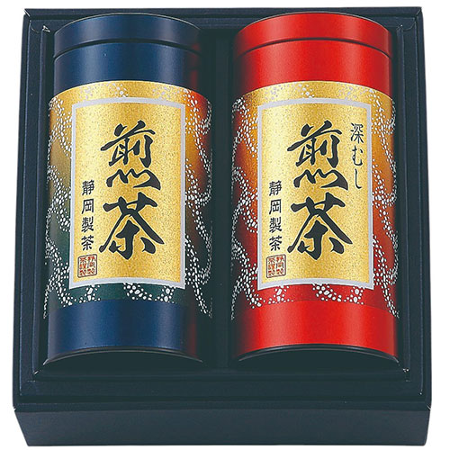 おすすめ 寒さ 対策 プレゼント 人気 贈り物 冬 ギフト 定番 手土産 卒業 入学 引越 ギフト包装 無料 のし対応 お中元 新生活 御中元 引っ越し 御挨拶 宇治園 静岡製茶 銘茶セット 【煎茶・深むし煎茶/各120g】 FUJI-030155853 食品 佃煮 詰合せ セット
