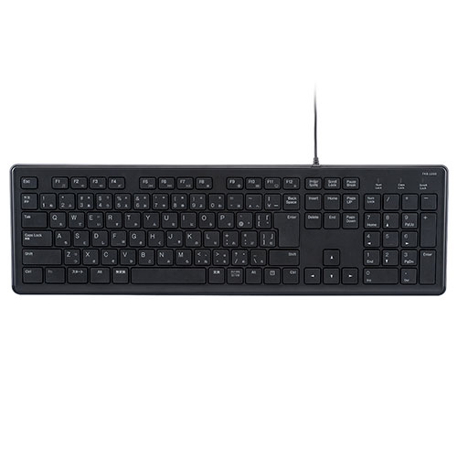 MCO “超静音”有線静音フルキーボード 日本語109キー ブラック FKB-U250BK PC パソコン スマホ タブレット | 関連単語 周辺機器 メモリ Android ドライブ USB ストレージ フラッシュメモリー コンパクト モニター アーム 液晶 保護 マウス ssd ディスク hdd
