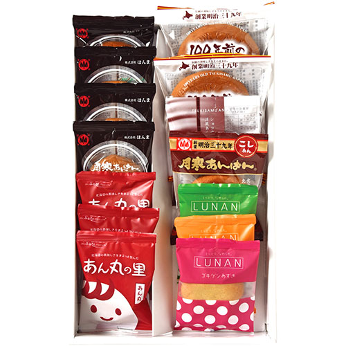 おすすめ 寒さ 対策 プレゼント 人気 贈り物 冬 ギフト 定番 手土産 卒業 入学 引越 ほんま 札幌・月寒スイーツプレミアムR 【月寒あんぱん プレミアム・月寒あんぱん復刻版・月寒あんぱん(こしあん・ショコラ) ほか】 FUJI-553061787 食品 佃煮 詰合せ｜創造生活館 7,500円