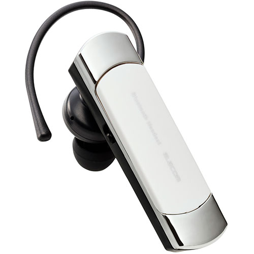 エレコム 耳掛け型 Bluetooth(R)ワイヤレスヘッドセット ホワイト LBT-HS21MPWH2 PC パソコン スマホ タブレット | 関連単語 ハブ キーボード テンキー 機器 ネット スマートフォン 携帯電話 アクセサリー iPhone パーツ iPad 周辺機器 メモリ Android ドライブ USB｜創造生活館