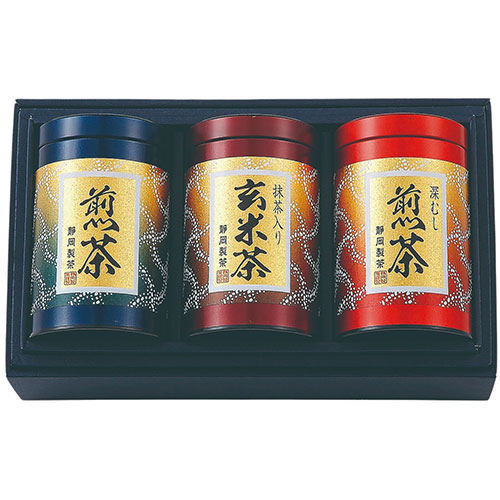 おすすめ 寒さ 対策 プレゼント 人気 贈り物 冬 ギフト 定番 手土産 卒業 入学 引越 のし 対応 無料 ギフト 開店祝い 開業祝い 周年記念 永年勤続 表彰 【6セット】 宇治園 静岡製茶 銘茶セット 【煎茶・深むし煎茶・抹茶入り玄米茶/各110g】