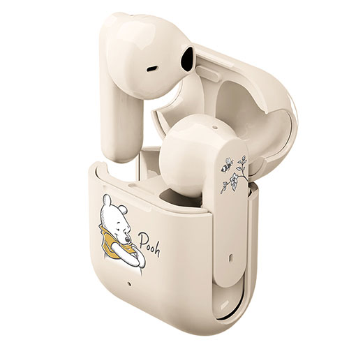 PGA 完全ワイヤレス ステレオイヤホン インナーイヤータイプ くまのプーさん PG-DBTE18TW5POO ポータブル スピーカー | 関連単語 コンパクトサイズ 手のひらサイズ 旅行 携帯 屋外利用 防水機能 Bluetooth対応 小型 軽量 バッテリー内蔵 長時間駆動 USB充電